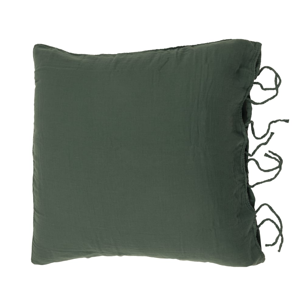 Taie d'oreiller en gaze de coton light rivière 65X65 CM