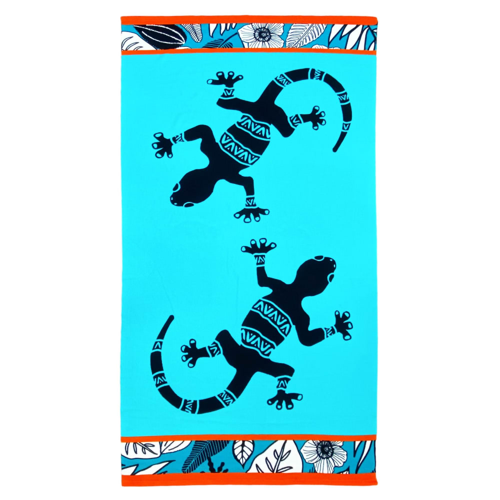 Serviette de plage microfibre ''Bondi'' 90x170cm bleu