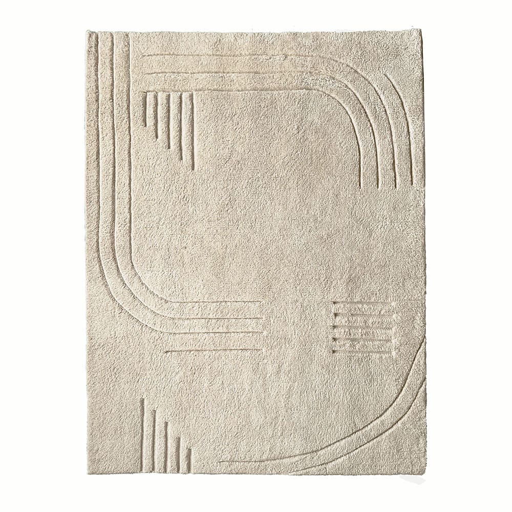 Tapis en laine Ligne