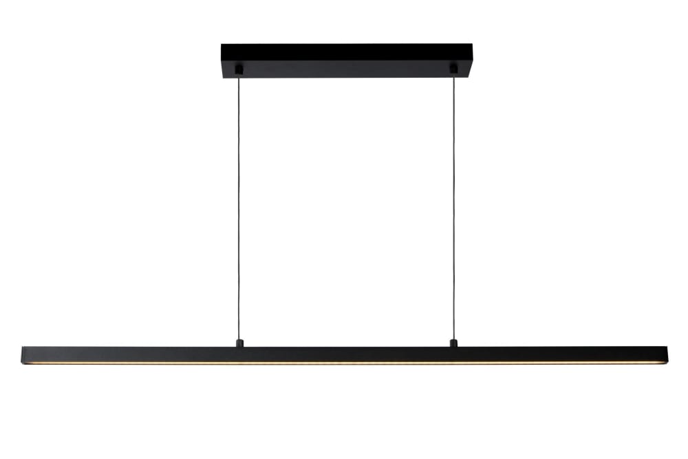 Lucide Pendelleuchte aus Metall mit 1 integrierten LED, schwarz style modern Mehrfarbig Metall