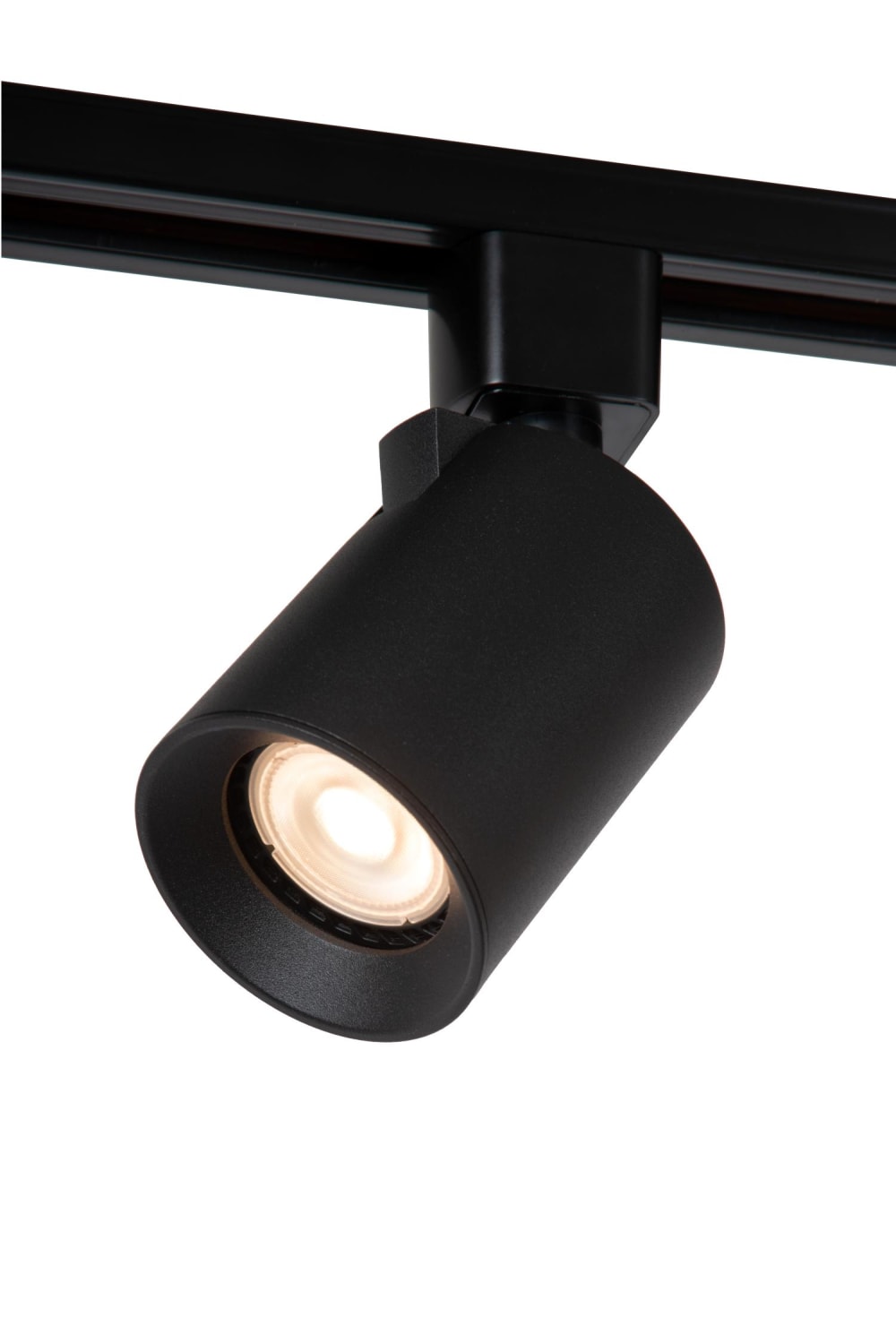 iluminacion sobre rieles de aluminio 1xgu10 mr16 negro