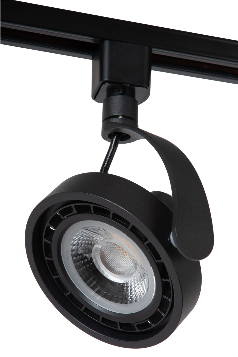 Schienensystem aus Aluminium 1xGU10 (ES111), schwarz - Maisons Du