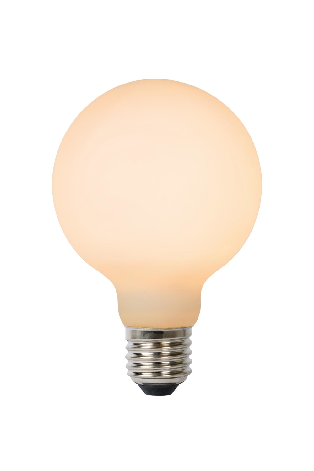 Lucide Glühfadenlampe aus Glas 1xE27, opal style vintage Mehrfarbig Glas
