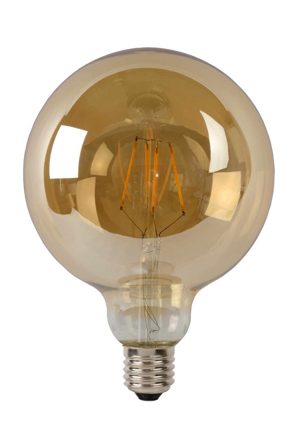 Glühfadenlampe aus Glas 1xE27, amber - Maisons Du Monde