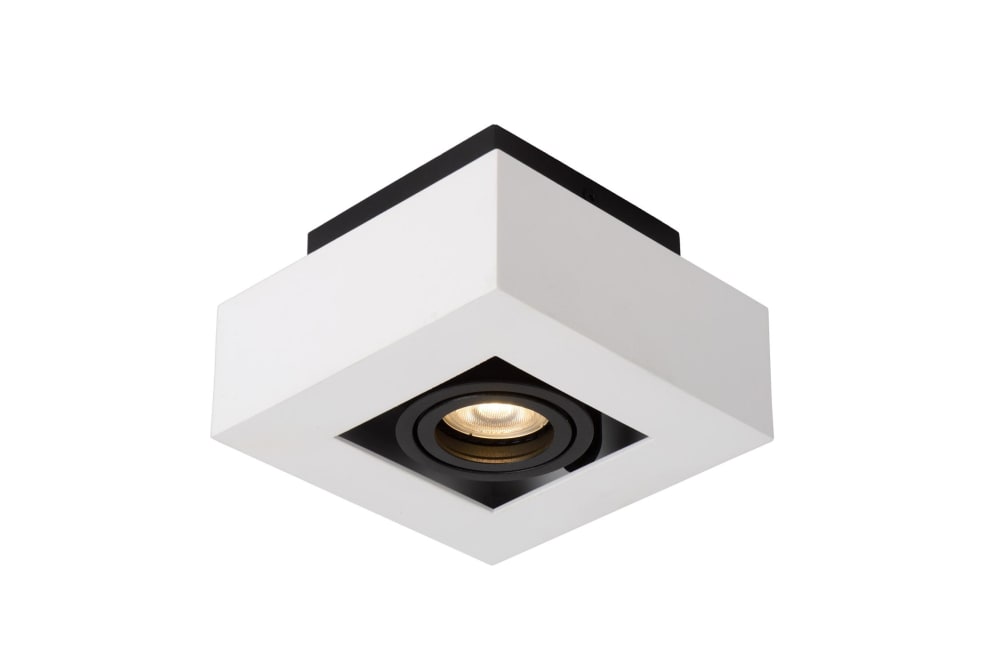Lucide Deckenstrahler aus Aluminium 1xGU10 (MR16), weiß style modern - Metall