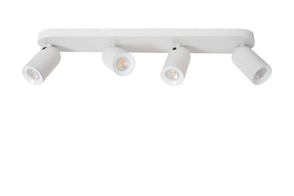 Deckenstrahler aus Metall 4xGU10 (MR16), weiß - Maisons Du Monde