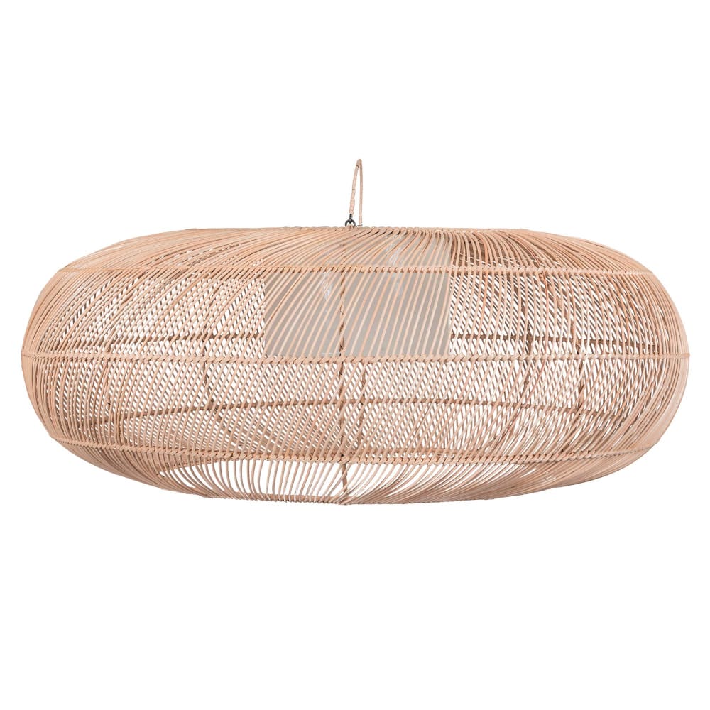 Supension XL en rotin ovale 45x110x70