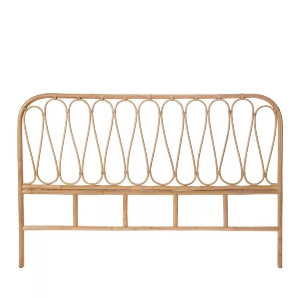 Tête de lit naturelle en rotin  110x160x3
