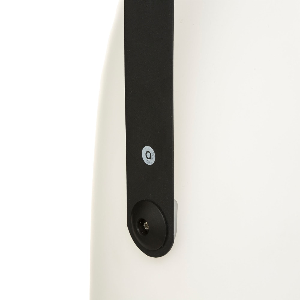 Lampe de table led extérieure portable noir et blanc 21x21x30cm - Maisons du Monde