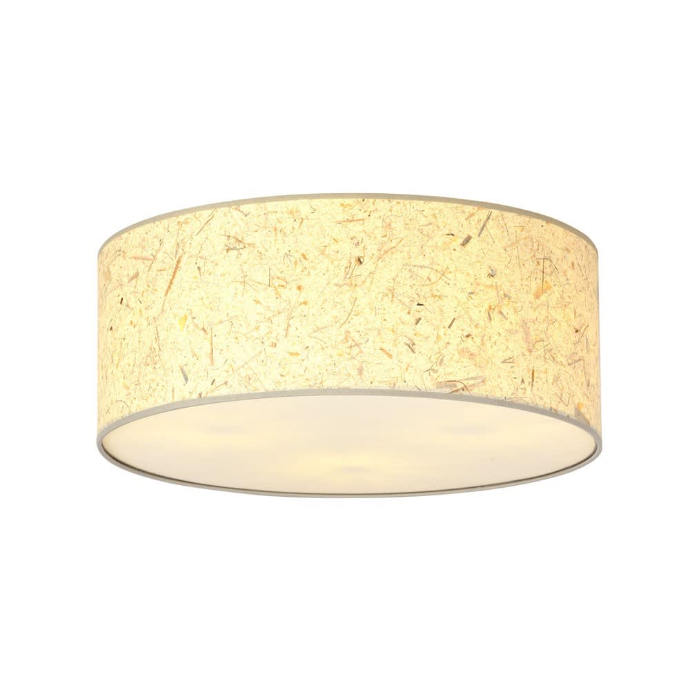 Plafonnier en métal de style rustique finition liège ø50cm — vue 4