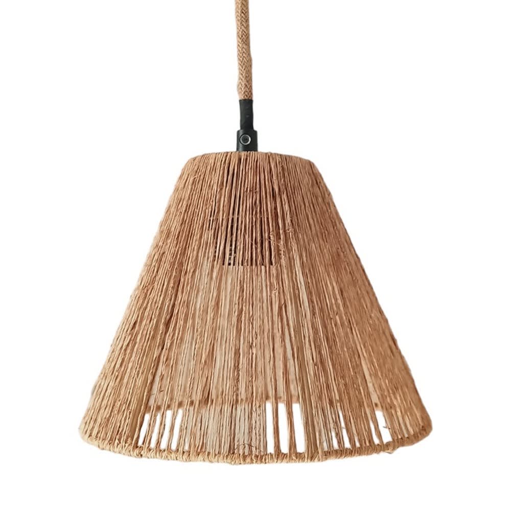 Abat-jour pour suspension en jute naturel ø20cm
