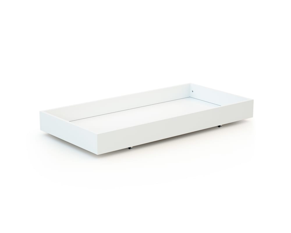 Tiroir de lit bébé en bois ROLO Blanc