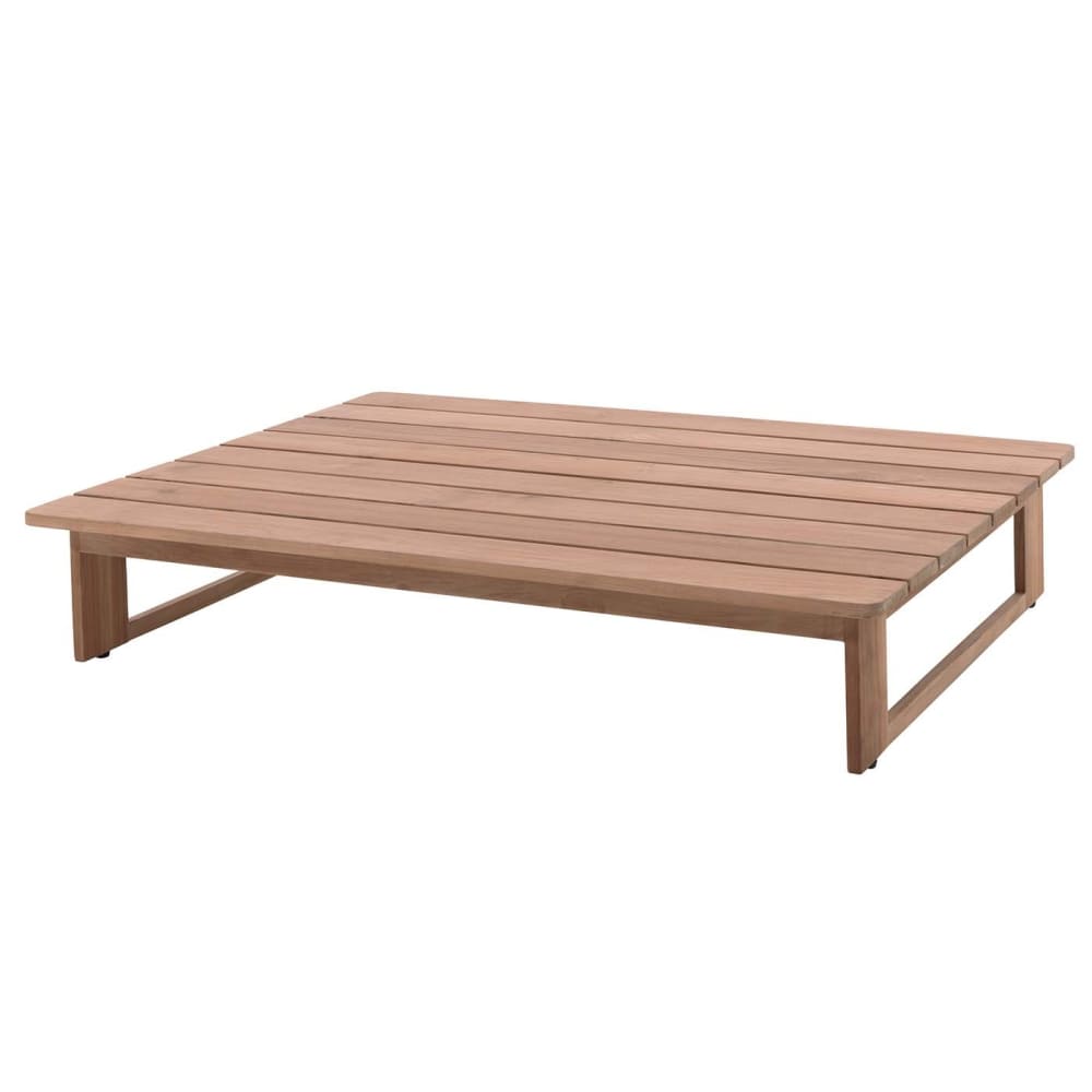 Table basse de jardin en teck