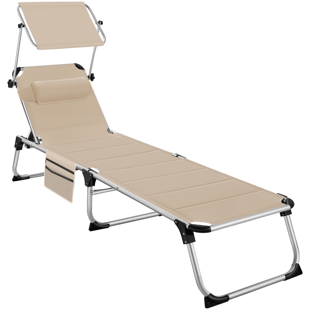 Bain de soleil rembourré, pliable