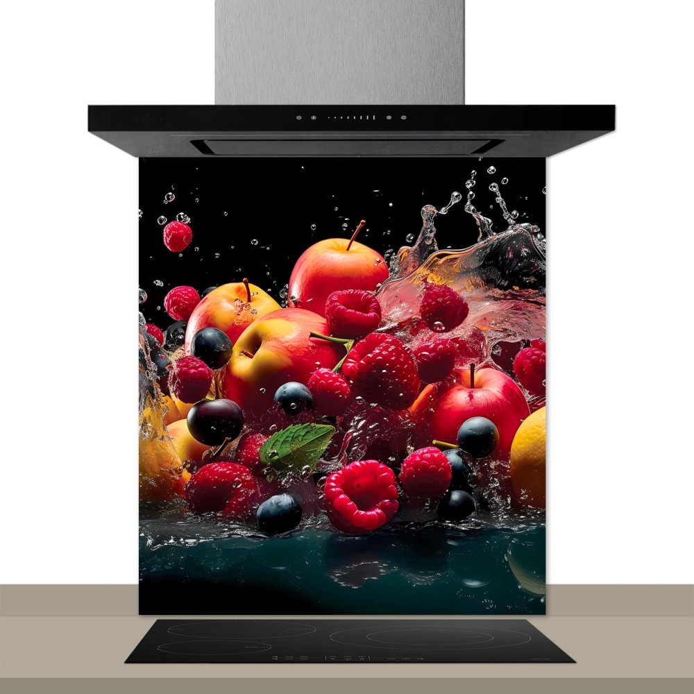 Fond de hotte decorative, - salade