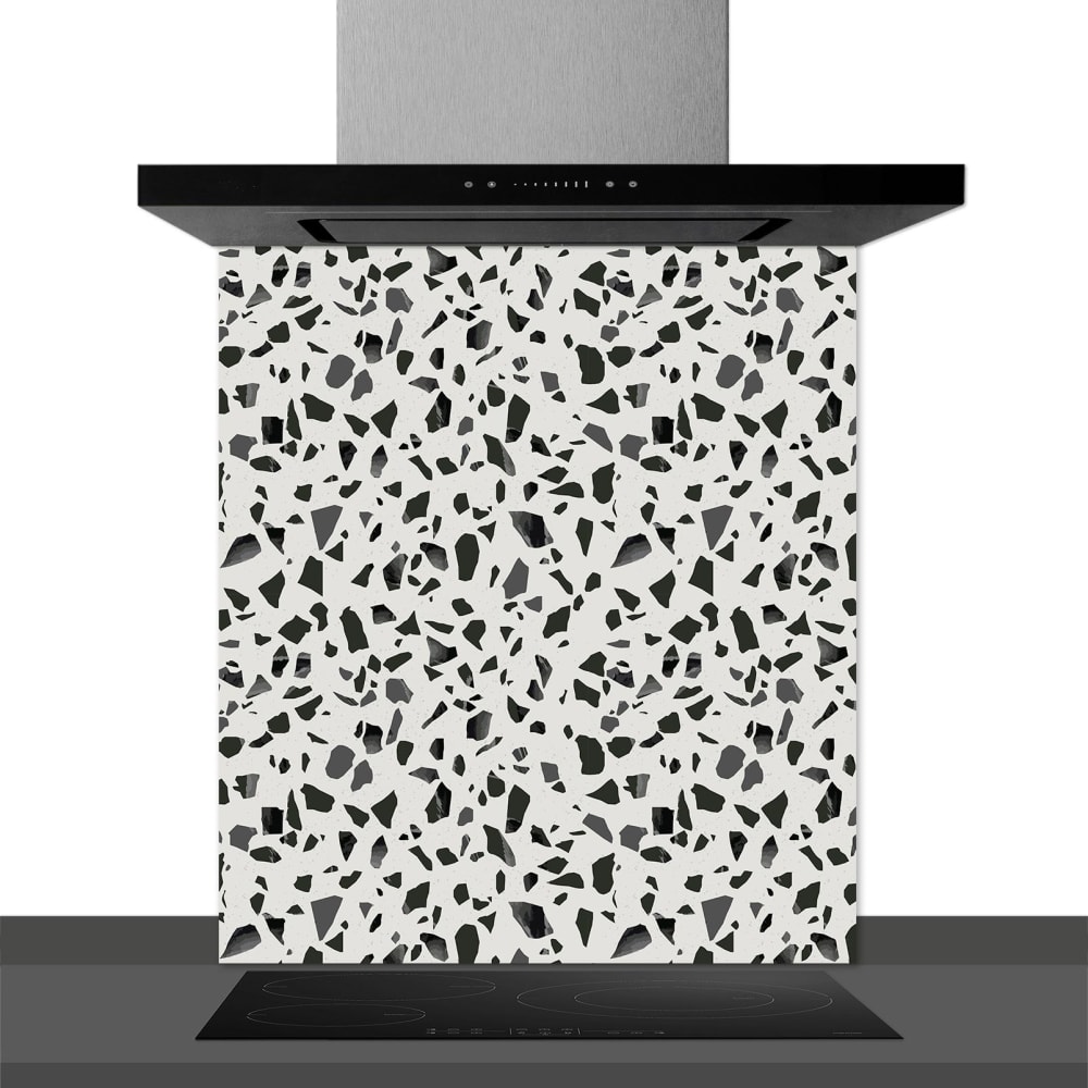 Fond de hotte décorative, - granite