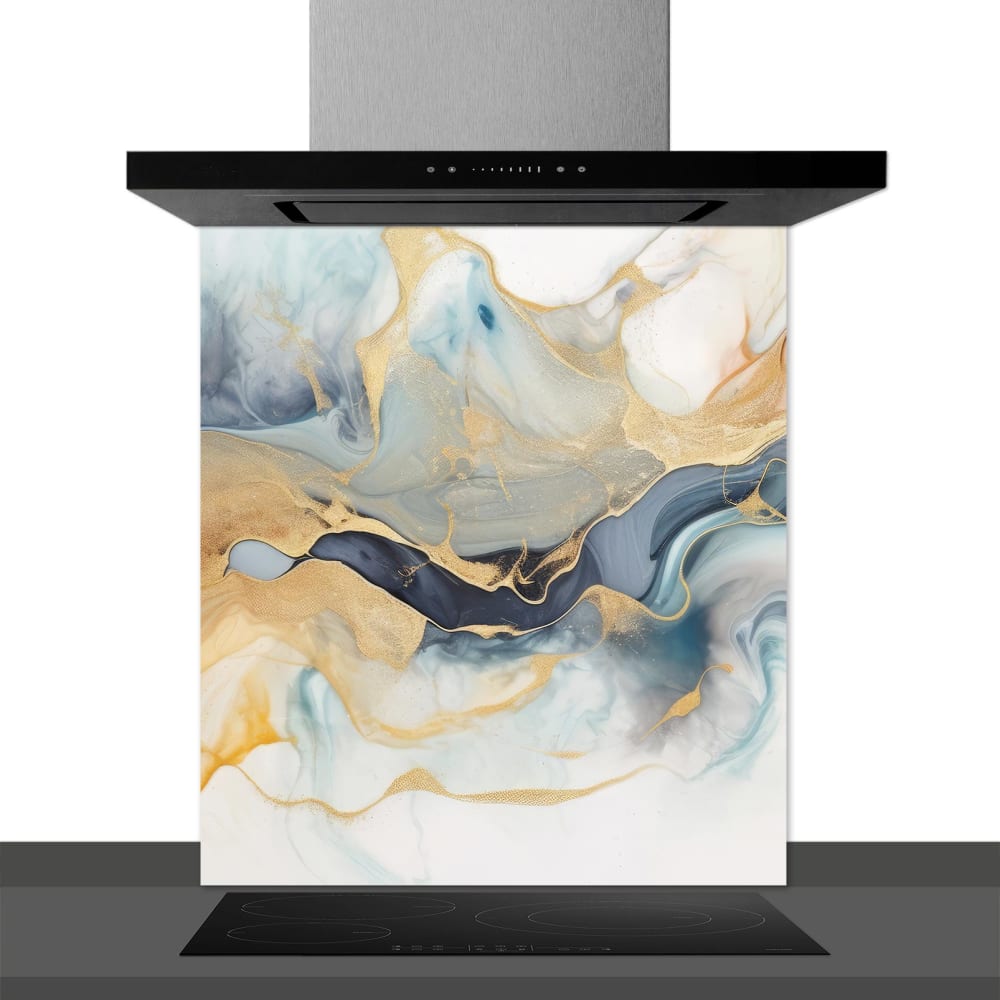 Fond de hotte décorative, - art