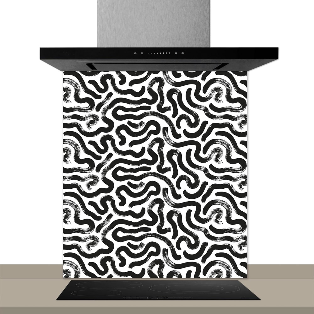 Fond de hotte décorative,