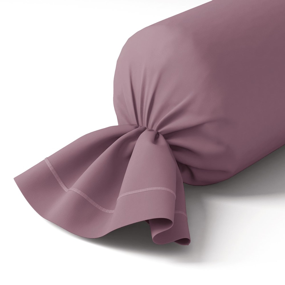 Taie de traversin coton volcan 43x210 cm