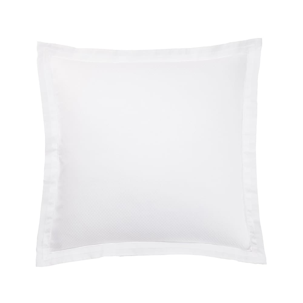 Taie d'oreiller coton blanc 65x65 cm