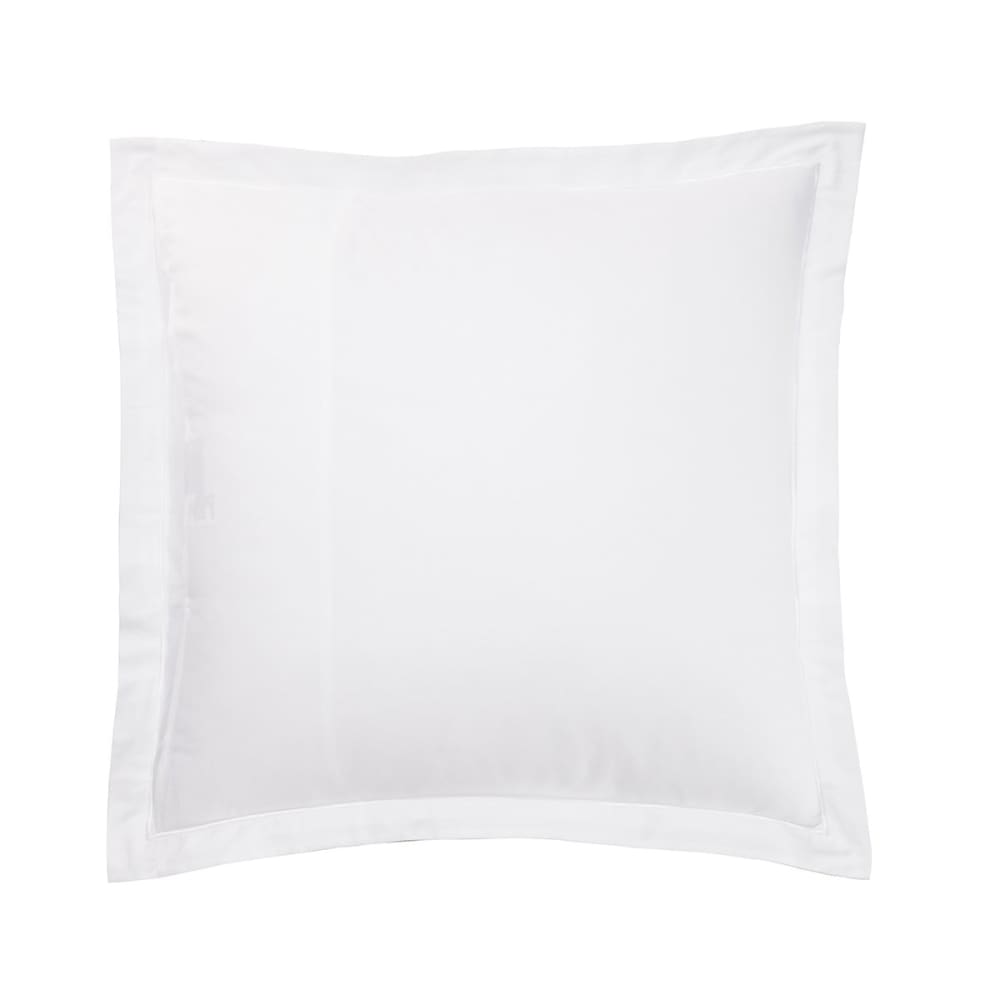 Taie d'oreiller coton blanc 65x65 cm - Maisons du Monde