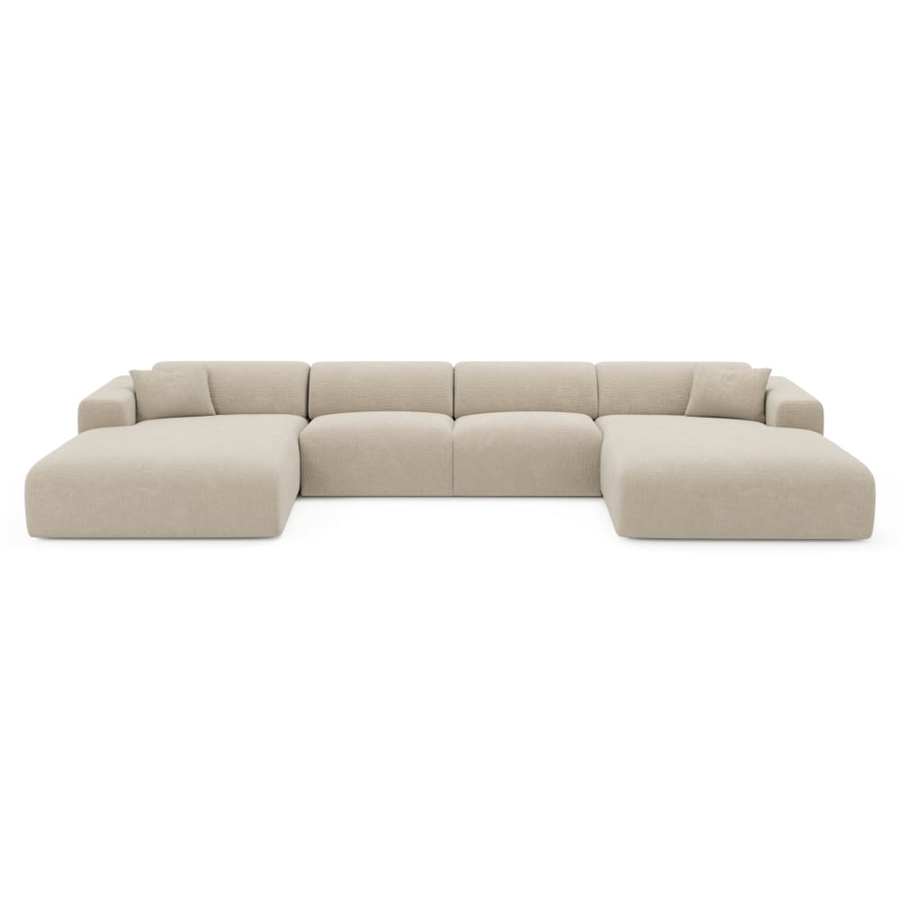 Canapé panoramique 7 - beige