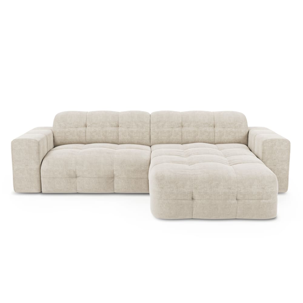 Canapé angle droit 5 - velours