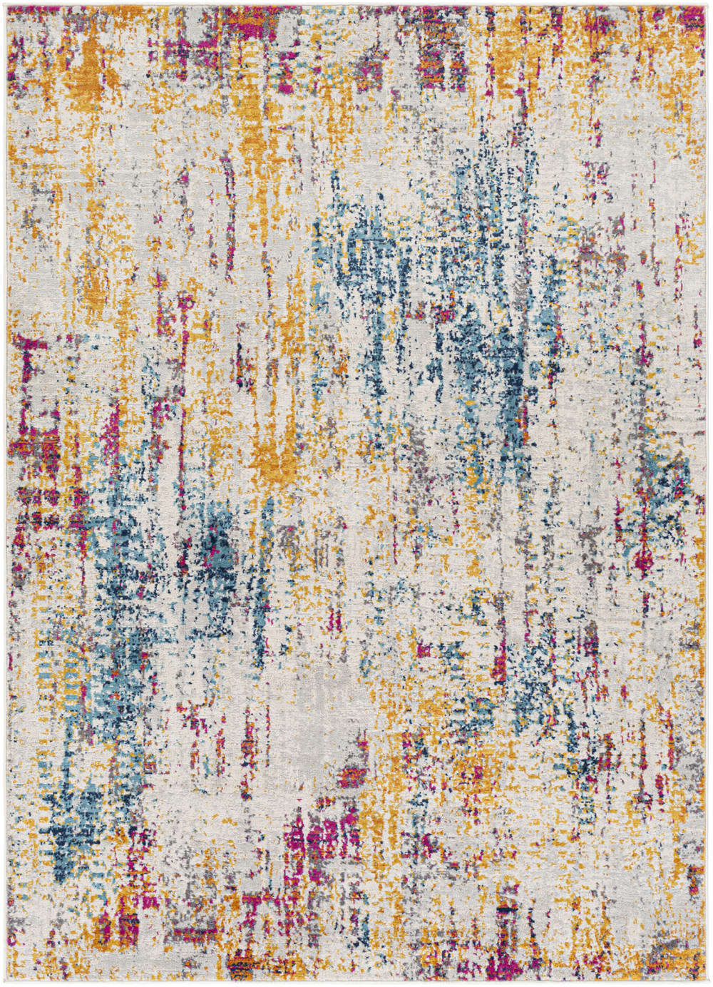 Tapis abstrait moderne