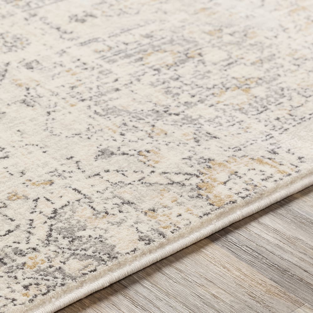 Tapis vintage oriental gris/beige 200x275 — vue 4