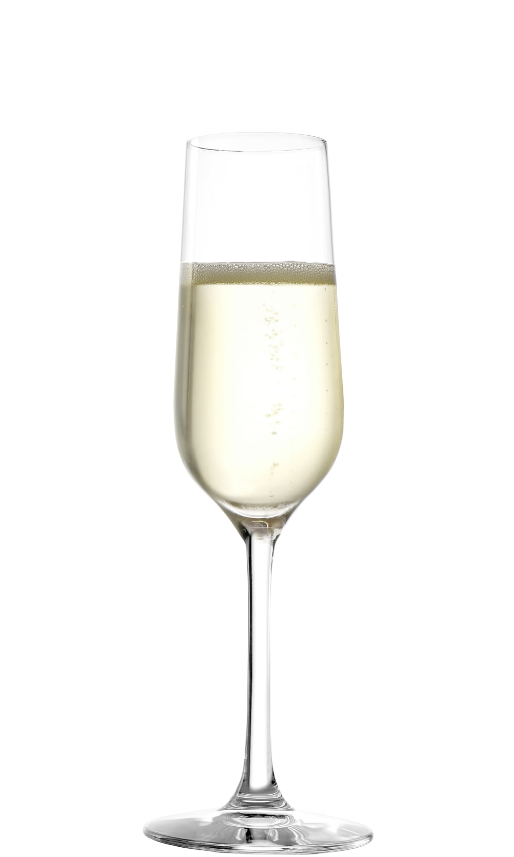 Lot de 6 Flûtes à champagne en Cristallin, transparent, 20 cl - Maisons du Monde