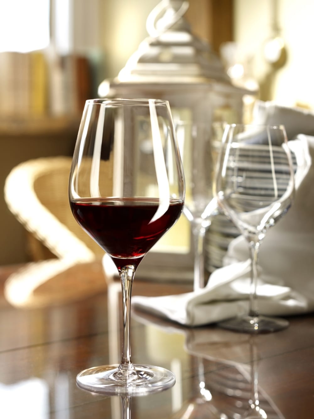 Lot de 6 Verres à vin en Cristallin, transparent, 48 cl - Maisons du Monde