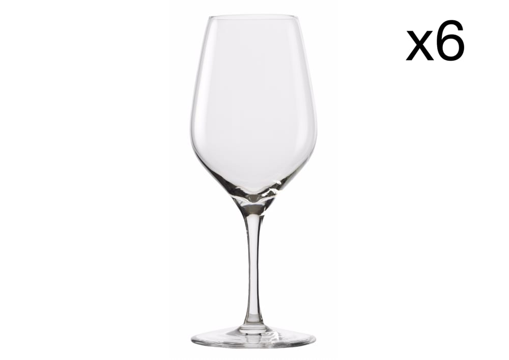 Lot de 6 Verres à vin en Cristallin, transparent, 42 cl