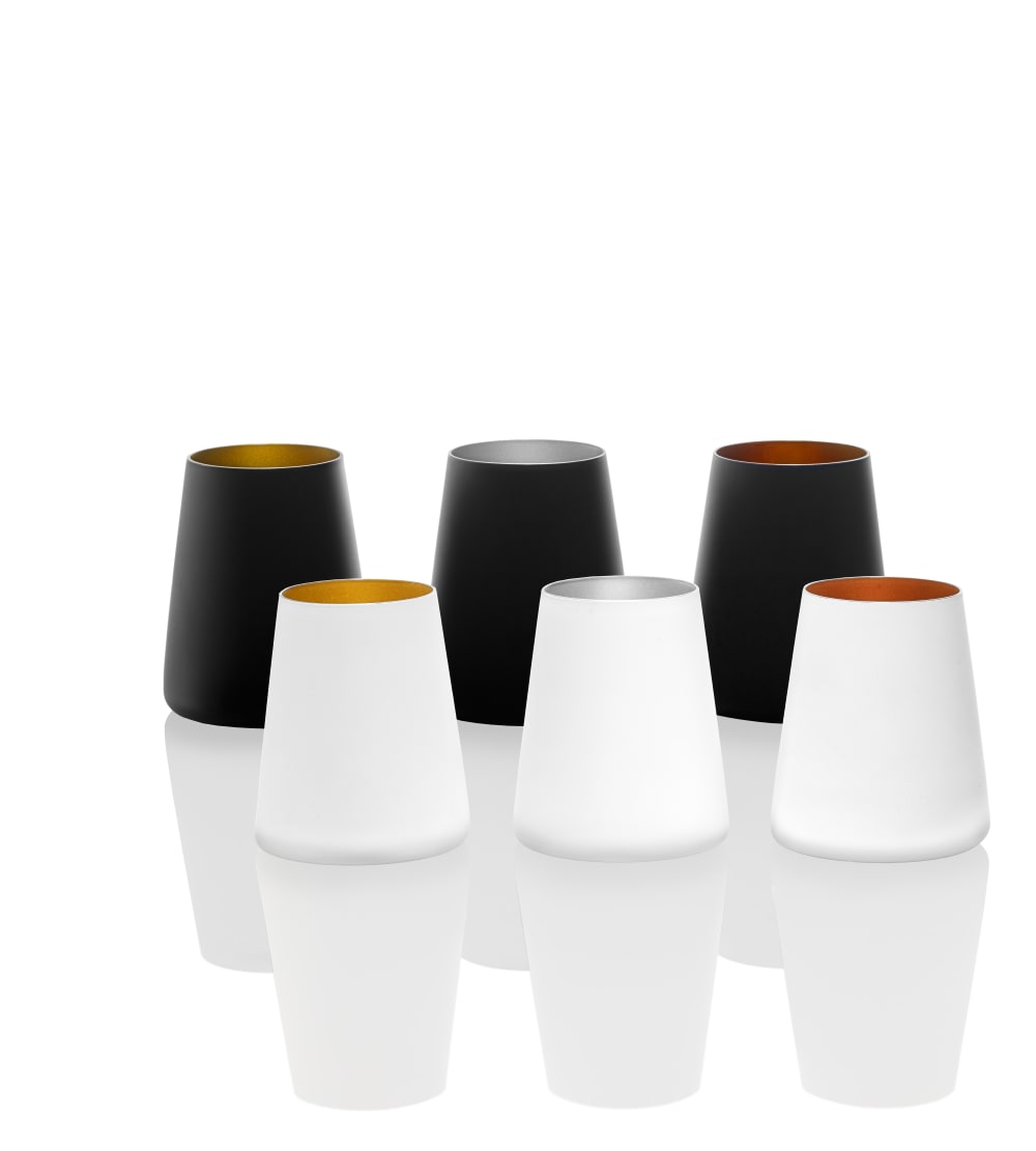 Lot de 6 Verres en Cristallin, blanc, 38 cl - Maisons du Monde