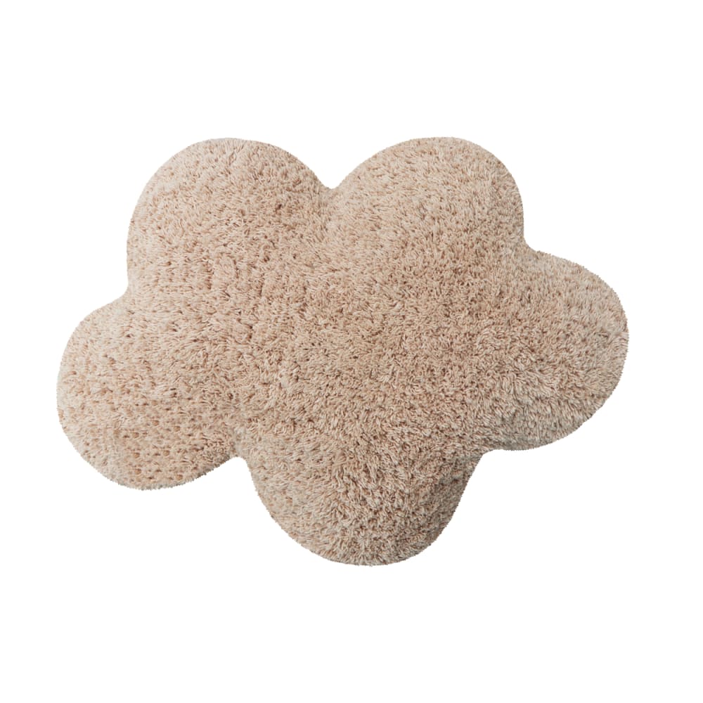 Coussin de sol nuages rose