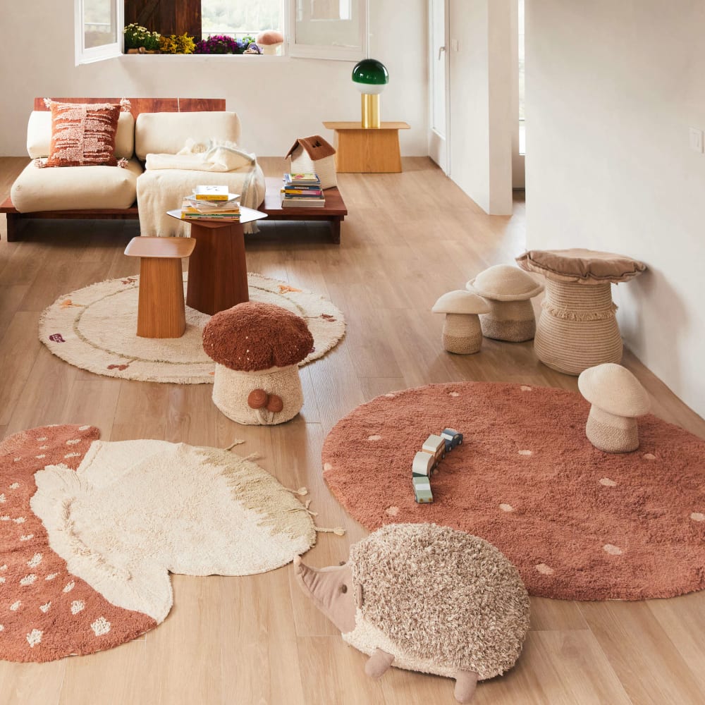 Panier champignon géant