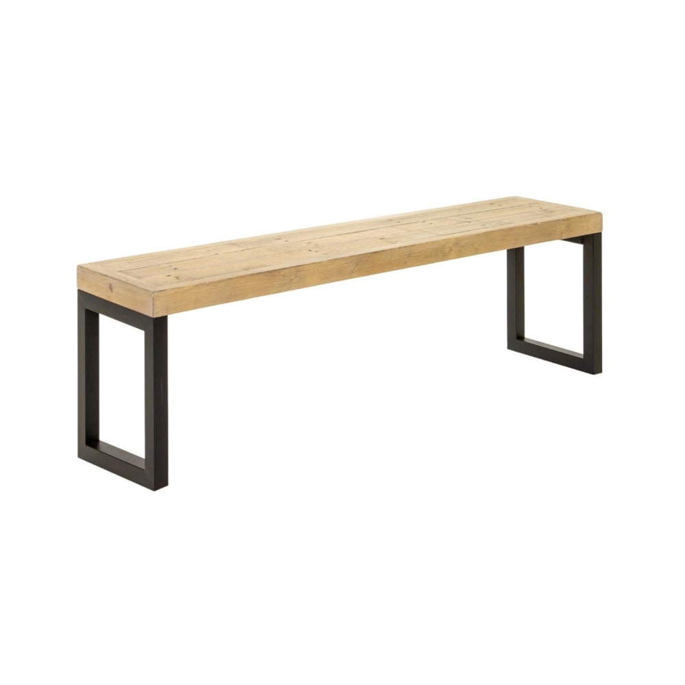 Banc de table industriel