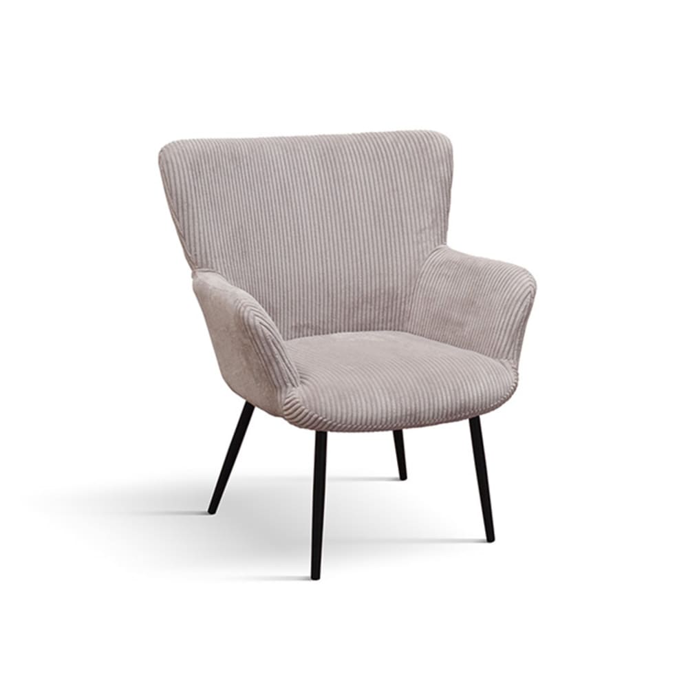 fauteuil en tissu effet