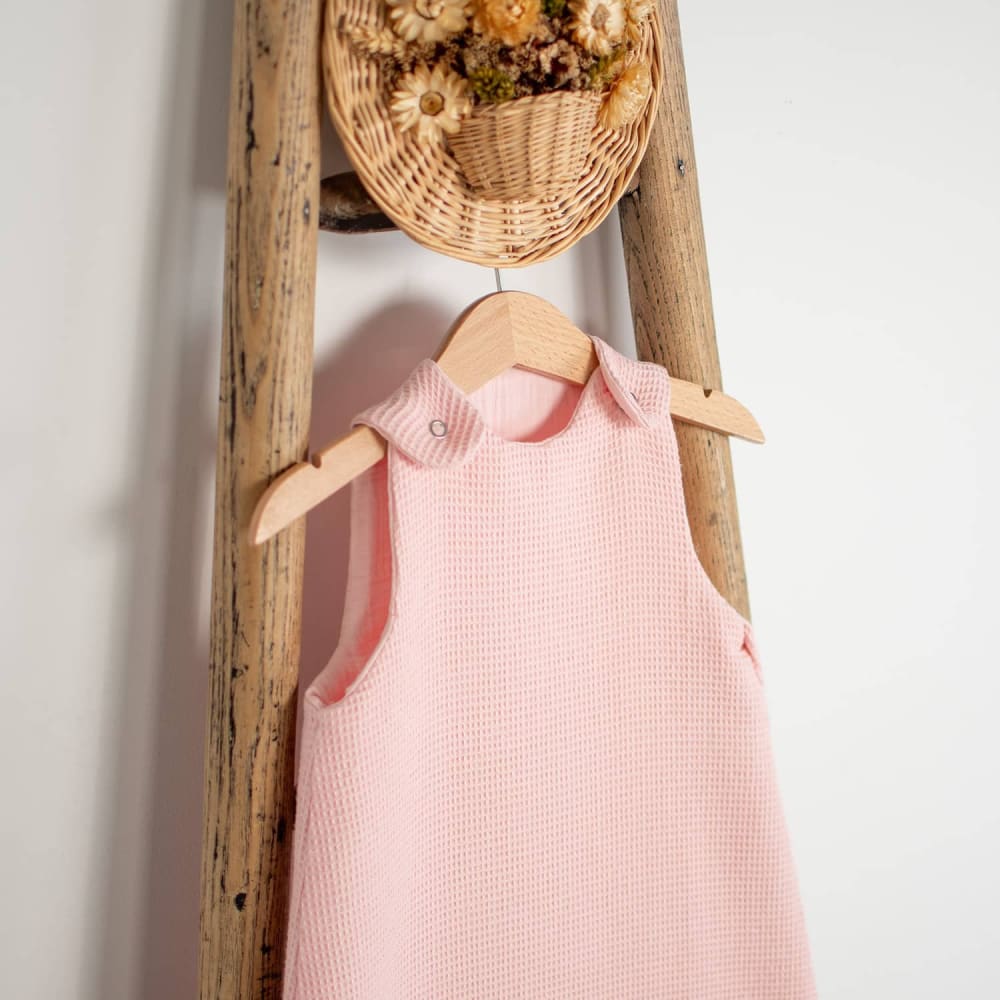 Gigoteuse été bébé nid d'abeille tog 0,5 rose 6   18 mois