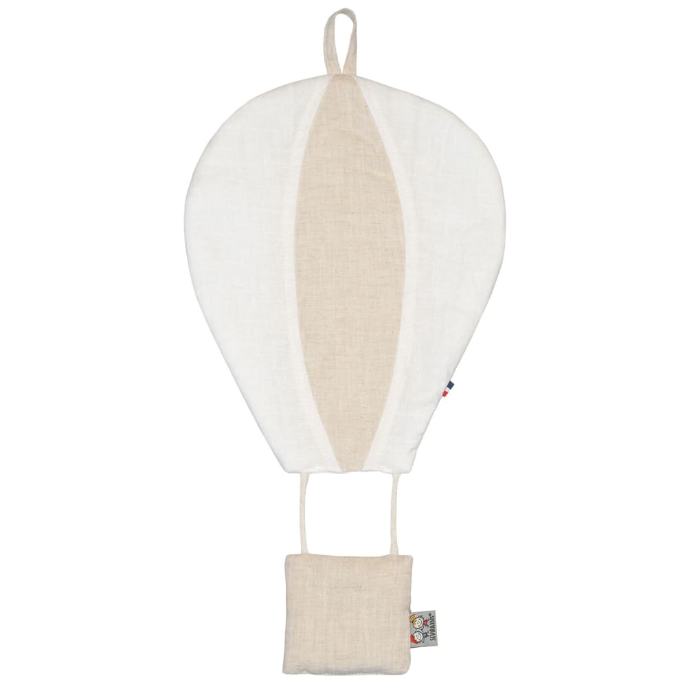 Sevira Kids Bicolore dekorativer wandballon aus leinen style classic chic BEIGE BAUMWOLLE Kinder
