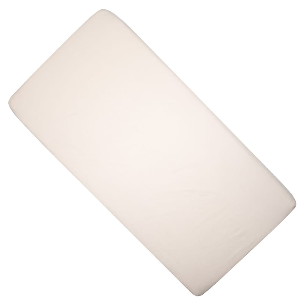 Drap housse berceau bébé gaze de coton beige 40x80 cm Drap housse berceau bébé gaze de coton beige 40x80 cm