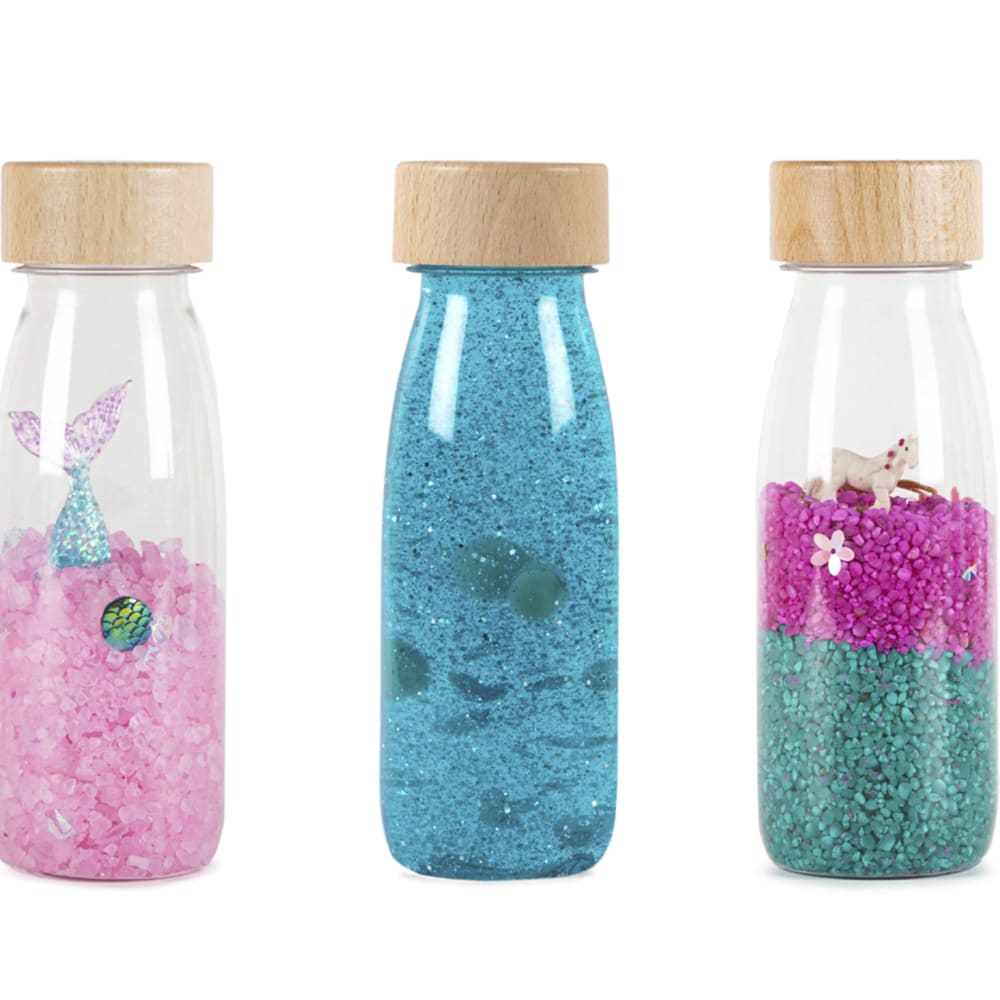Lot de 3 bouteilles sensorielles