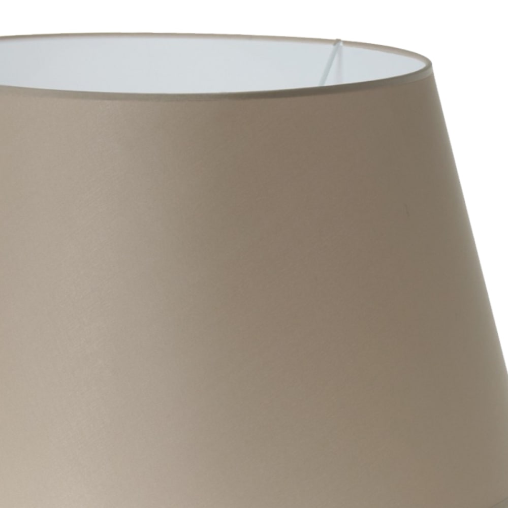 Grand abat jour conique marron clair D40 cm — vue 3