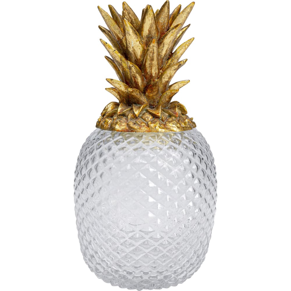 Boîte ananas en verre