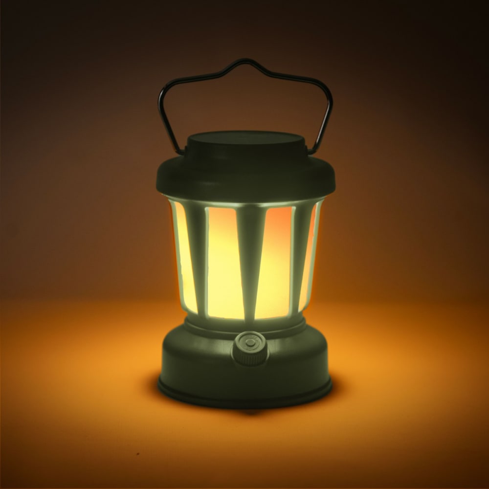 Lampe solaire rechargeable vert - Maisons du Monde