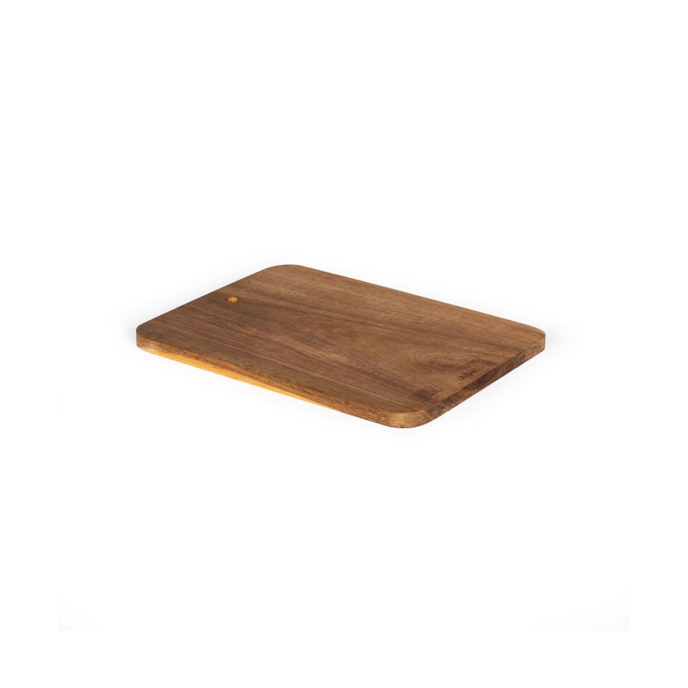 LIVOO En bois d'acacia FSC. Attache en coton. Dimensions : 20 x 15,2 cm