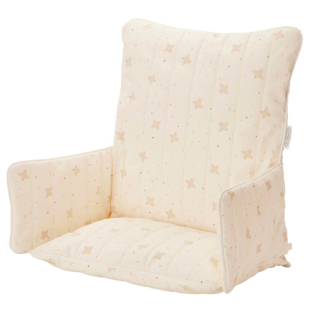 Coussin de chaise haute gomme 100% PU écru