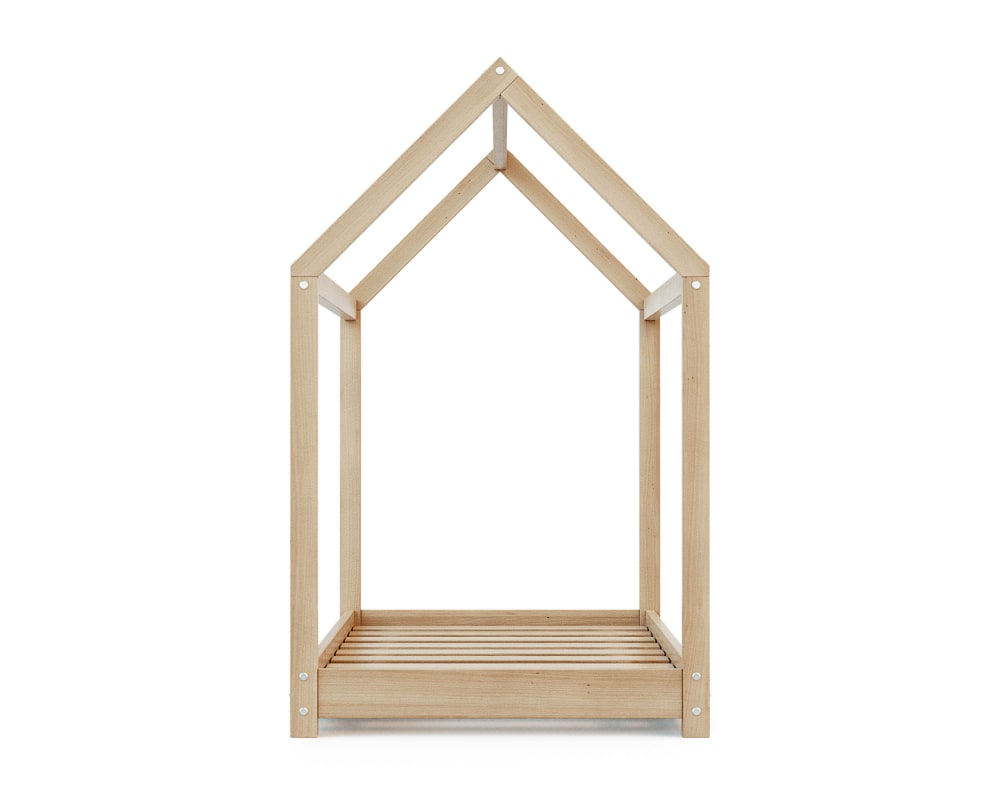 Lit enfant cabane 70x140 en bois - Maisons du Monde