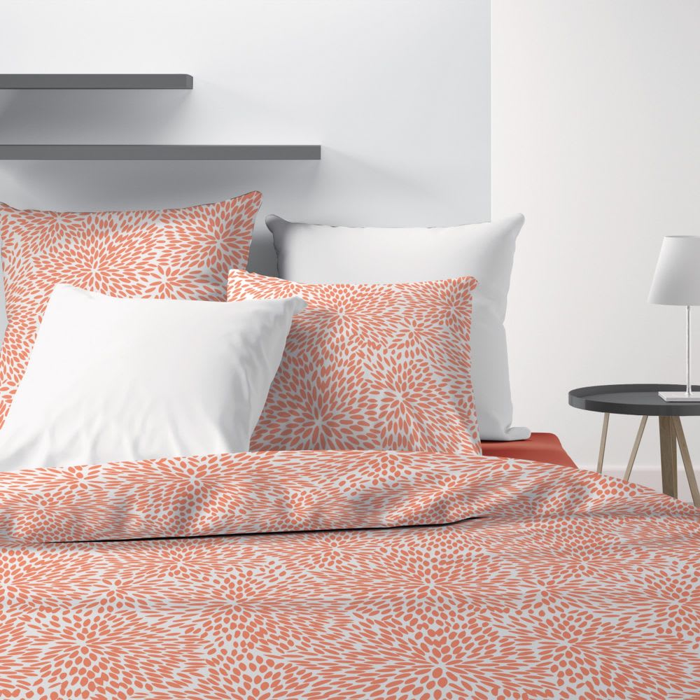 Parure de lit 2 places microfibre à motifs 200x200 cm - Maisons du Monde