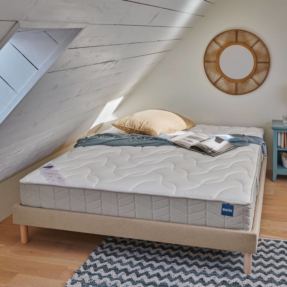 Matelas en mousse 21 cm 140 x 190 cm - Maisons du Monde