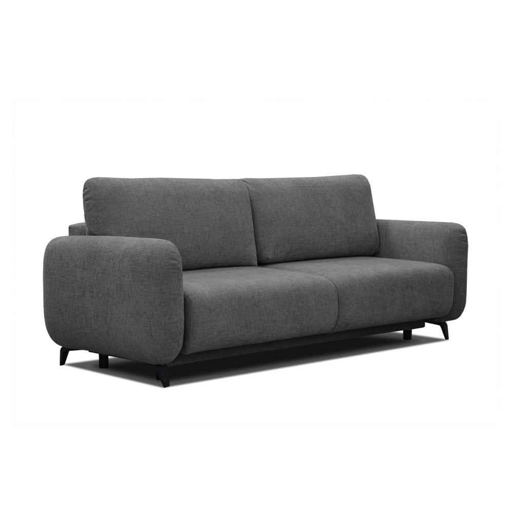 Canapé convertible 3 - places gris
